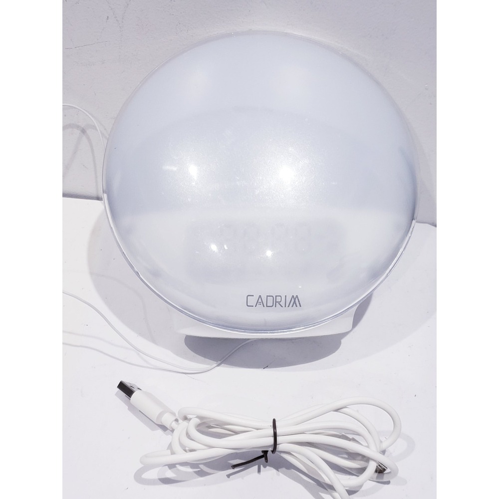 Cardim Digital Sunrise Alarm Clock Wake up Light Sleep Aid